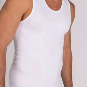 JOMA SLEVEELESS BRAMA SHIRT WHITE