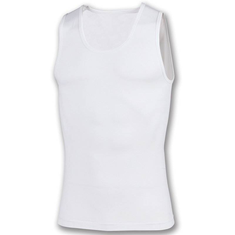 JOMA SLEVEELESS BRAMA SHIRT WHITE