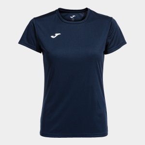 JOMA COMBI WOMAN SHIRT DARK NAVY S/S