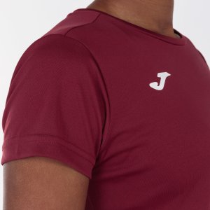 JOMA COMBI WOMAN SHIRT BURGUNDY S/S