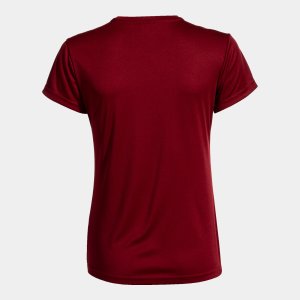 JOMA COMBI WOMAN SHIRT BURGUNDY S/S