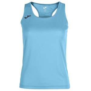 JOMA T-SHIRT RACE TURQUOISE SLEEVELESS WOMAN