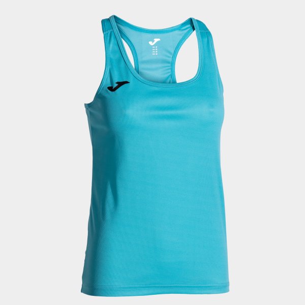 JOMA T-SHIRT RACE TURQUOISE SLEEVELESS WOMAN