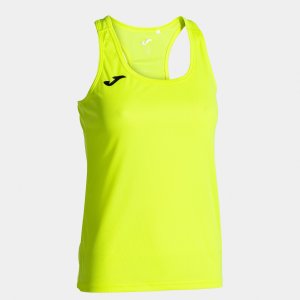JOMA T-SHIRT RACE YELLOW-FLUOR SLEEVELESS WOMAN