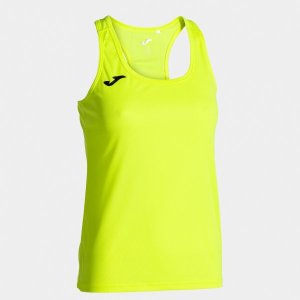 JOMA T-SHIRT RACE YELLOW-FLUOR SLEEVELESS WOMAN