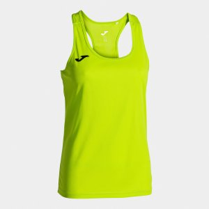 JOMA T-SHIRT RACE GREEN SLEEVELESS WOMAN