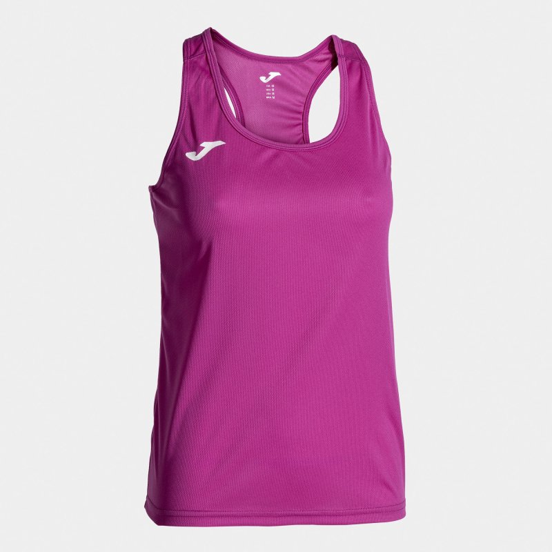 JOMA T-SHIRT RACE PINK SLEEVELESS WOMAN