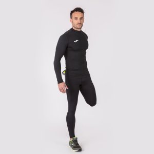 JOMA ACADEMY SHIRT BRAMA BLACK L/S