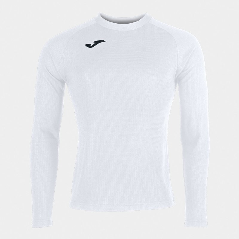 JOMA BRAMA FLEECE SHIRT WHITE L/S