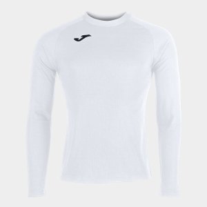 JOMA BRAMA FLEECE SHIRT WHITE L/S