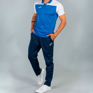 JOMA POLO SHIRT COMBI ROYAL-WHITE S/S