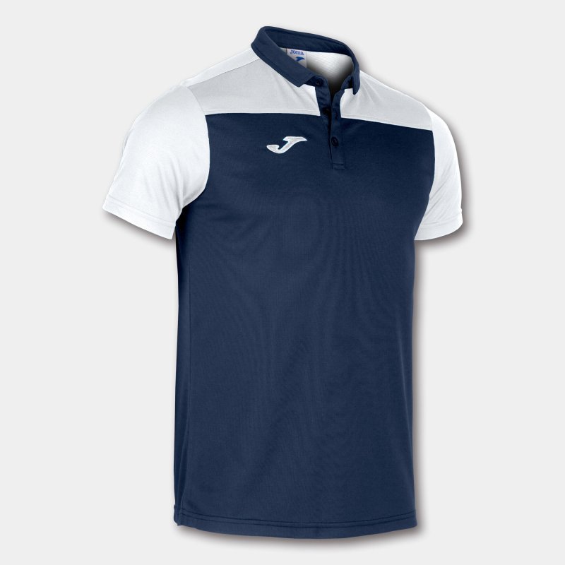 JOMA POLO SHIRT COMBI NAVY-WHITE S/S
