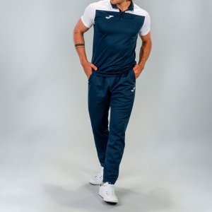 JOMA POLO SHIRT COMBI NAVY-WHITE S/S
