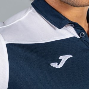 JOMA POLO SHIRT COMBI NAVY-WHITE S/S