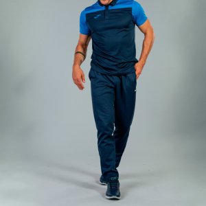 JOMA POLO SHIRT COMBI NAVY-ROYAL S/S