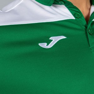 JOMA POLO SHIRT COMBI GREEN-WHITE S/S