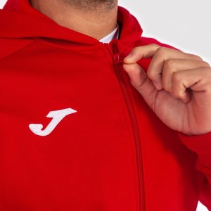JOMA JACKET HOODIE MENFIS RED
