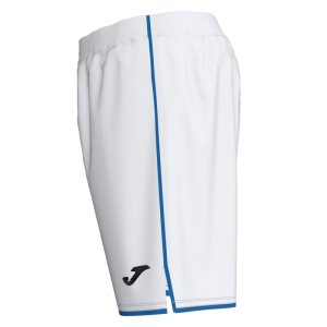 JOMA LIGA SHORT WHITE-ROYAL