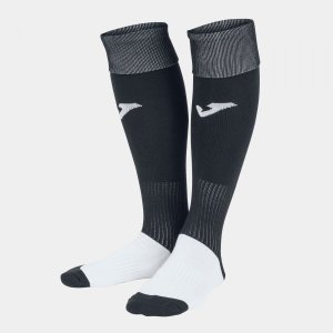 JOMA SOCKS FOOTBALL PROFESSIONAL II BLACK-WHITE PACK 4