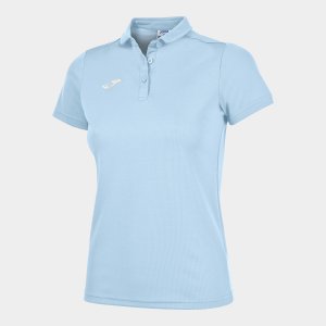 JOMA HOBBY WOMEN POLO SHIRT SKY BLUE S/S
