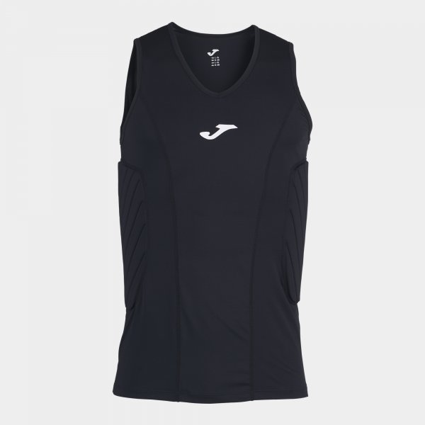 JOMA T-SHIRT PROTEC BASKET BLACK SLEEVELESS