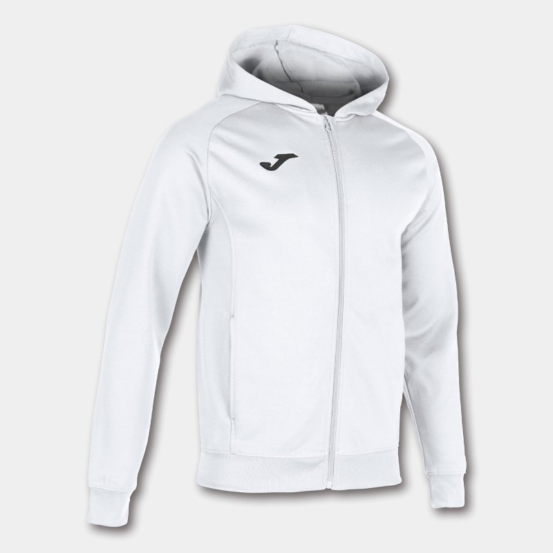 JOMA JACKET HOODIE MENFIS WHITE