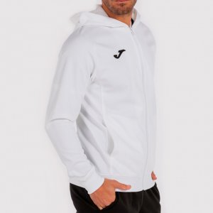 JOMA JACKET HOODIE MENFIS WHITE