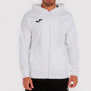 JOMA JACKET HOODIE MENFIS WHITE