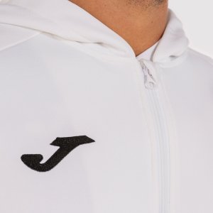 JOMA JACKET HOODIE MENFIS WHITE