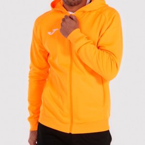 JOMA JACKET HOODIE MENFIS ORANGE FLUOR
