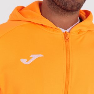 JOMA JACKET HOODIE MENFIS ORANGE FLUOR