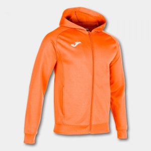 JOMA JACKET HOODIE MENFIS ORANGE FLUOR