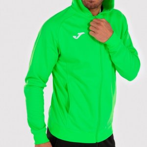 JOMA JACKET HOODIE MENFIS GREEN FLUOR