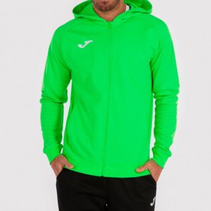 JOMA JACKET HOODIE MENFIS GREEN FLUOR