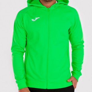 JOMA JACKET HOODIE MENFIS GREEN FLUOR