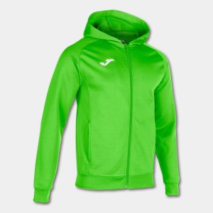 JOMA JACKET HOODIE MENFIS GREEN FLUOR