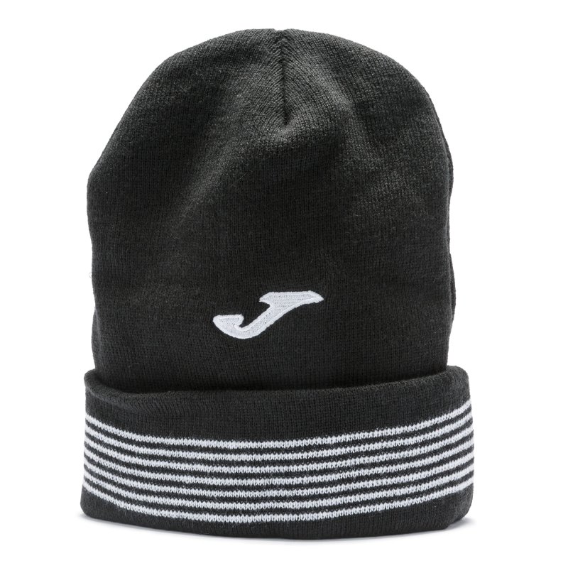 JOMA KNITTED HAT BLACK - 12 PCS -