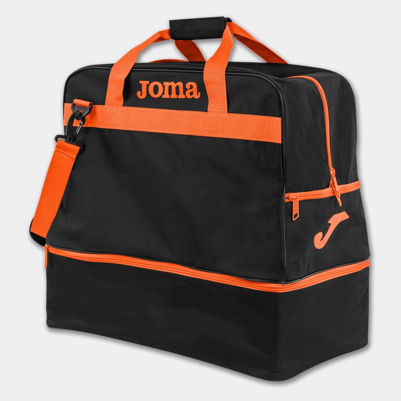 JOMA BAG TRAINING III BLACK-ORANGE -LARGE-