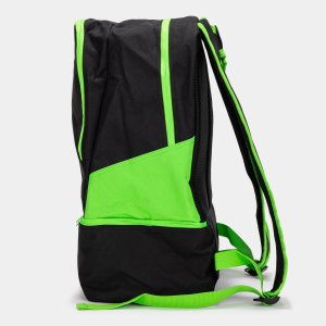 JOMA BACKPACK ESTADIO III BLACK-FLUOR GREEN