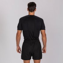 JOMA T-SHIRT PROTEC RUGBT BLACK S/S