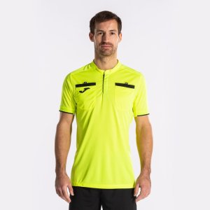 JOMA REFEREE T-SHIRT FLUOR YELLOW S/S