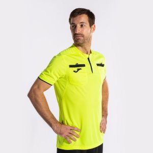 JOMA REFEREE T-SHIRT FLUOR YELLOW S/S