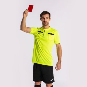 JOMA REFEREE T-SHIRT FLUOR YELLOW S/S