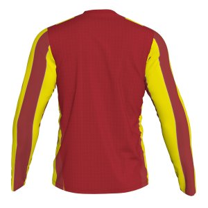 JOMA INTER T-SHIRT RED-YELLOW L/S