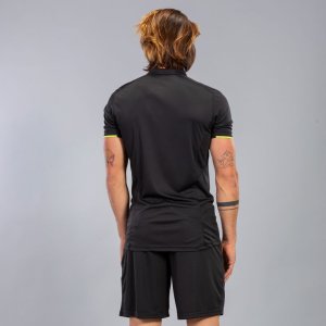 JOMA REFEREE T-SHIRT BLACK S/S