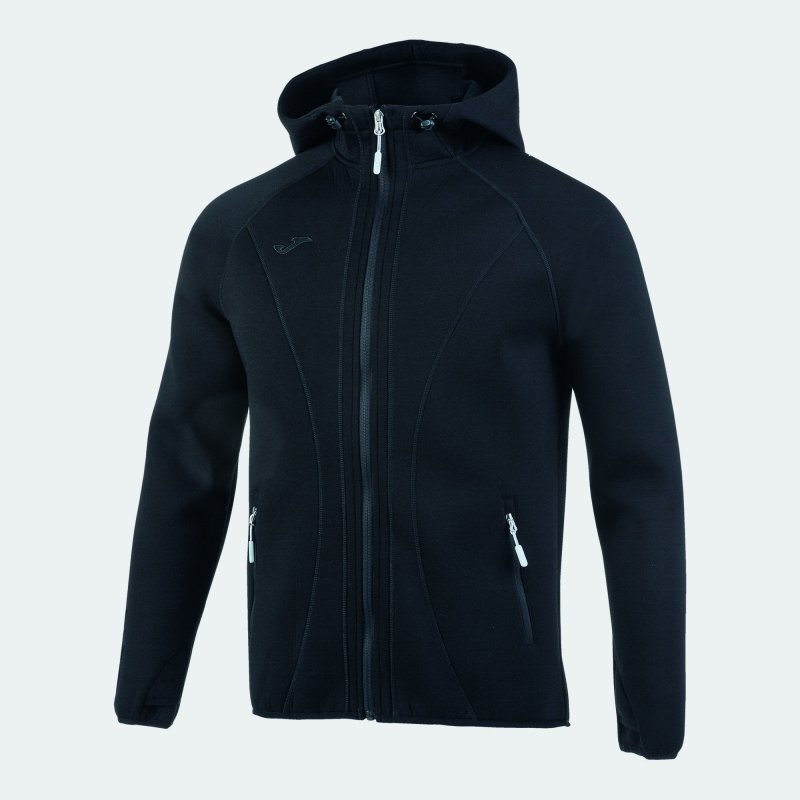 JOMA SOFTSHELL HOODIE BASILEA BLACK