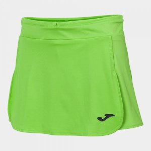 JOMA OPEN II GREEN FLUOR TENNIS SKIRT