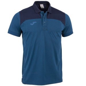 JOMA POLO SHIRT WINNER II COTTON ROYAL-DARK NAVY S/S