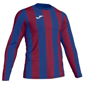 JOMA INTER T-SHIRT BLUE-BURGUNDY L/S