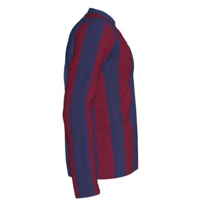 JOMA INTER T-SHIRT BLUE-BURGUNDY L/S